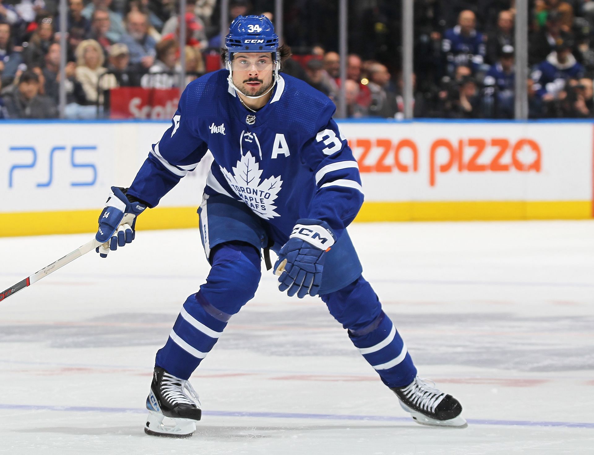 Auston Matthews enters the final year of his deal